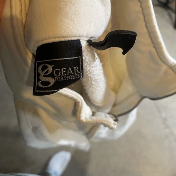 Arkansas Razorbacks Hoodie Mens Medium Tan College Football Quarter Zip - Picture 7 of 8